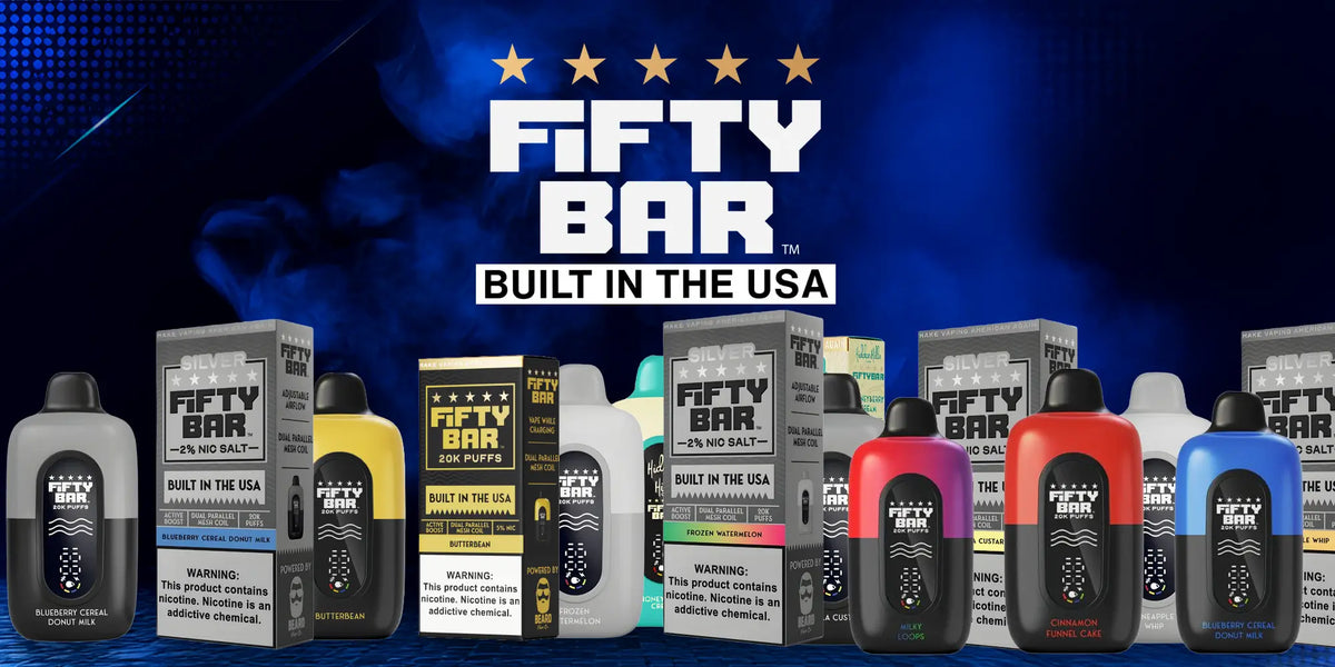 can you refill a fifty bar vape Disposable Vapes Made in USA: 20K Specs & Sourcing Tips – VTM Vending Ramadan2023_Excluded Flavor:Strawberry Burst flum mello ruby green