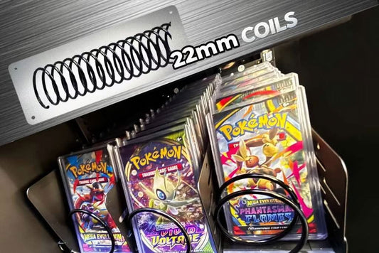 Vending machines and coils for TCG card packs and Pokemon 
