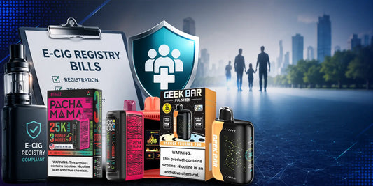 The Impact of E Cig Registry Bills on Public Health