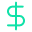 Dollar sign icon