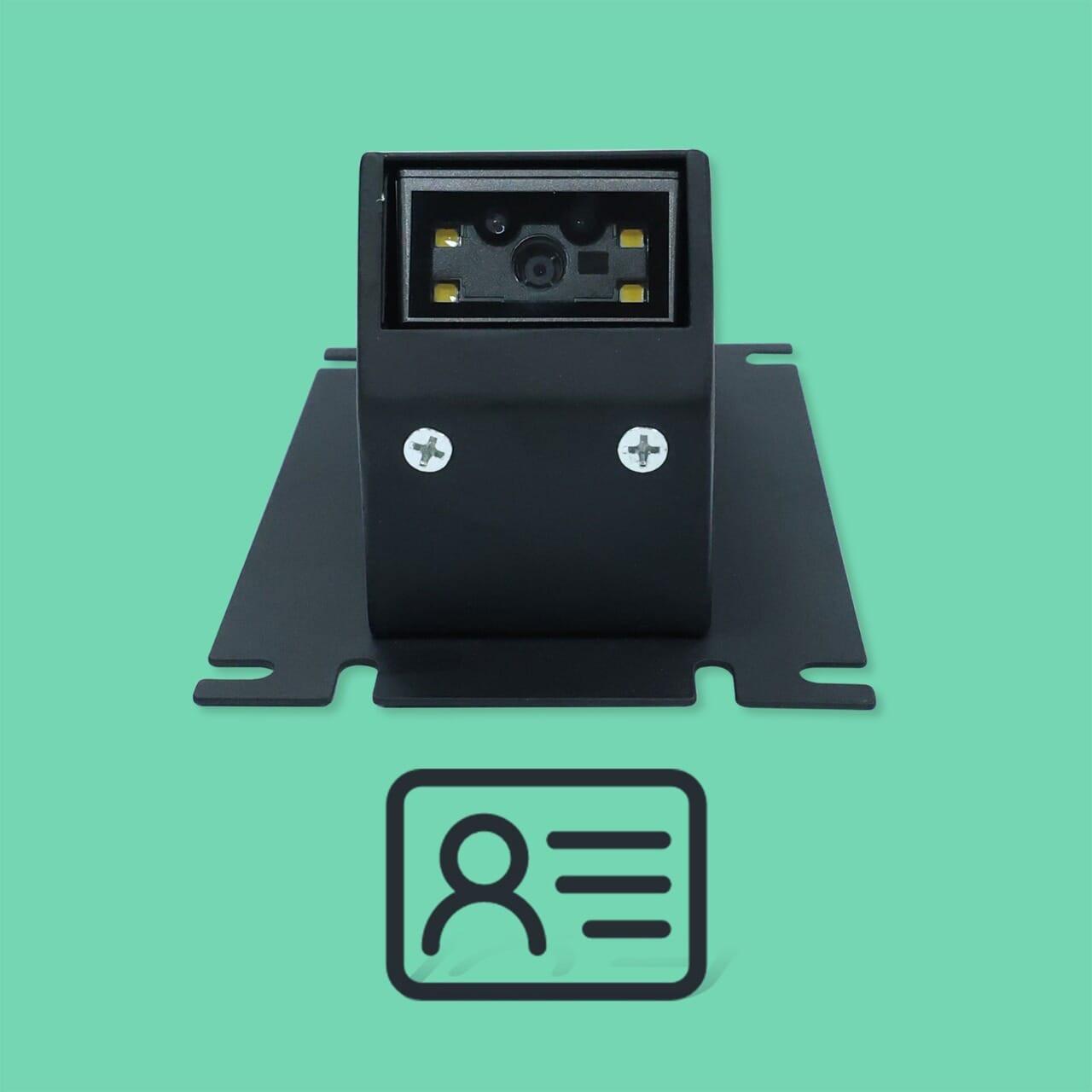 Age verification ID scanner attachment compatible with all VapeTM vending machine models
