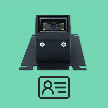 Age verification ID scanner attachment compatible with all VapeTM vending machine models