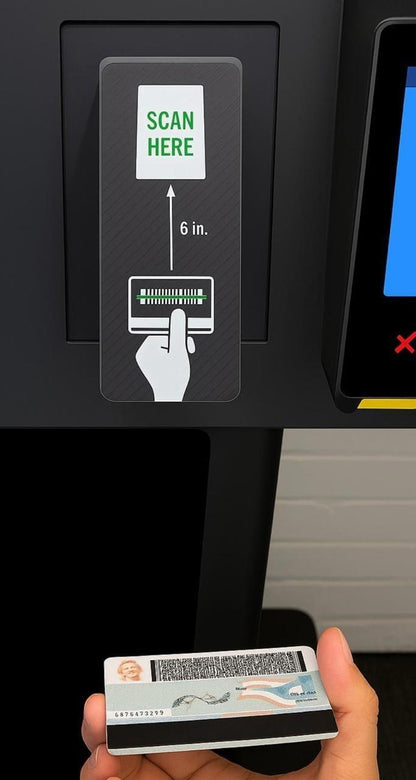 Modular ID scanner add-on for age-restricted vending of vapes and nicotine pouches