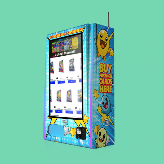 pokemon card vending machine restock & Trading For Sale Fully configured for your Pokemon packs and trading cards with cashless payment and cloud management. When Does Pokmon Vending Machine