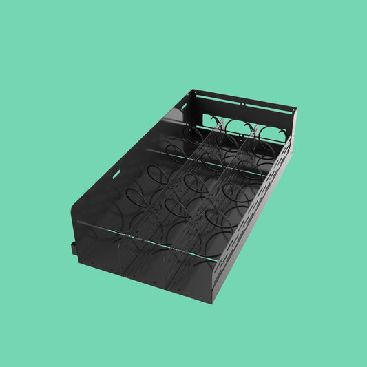 VTM vending machine replacement tray with integrated coil motors for smooth dispensing