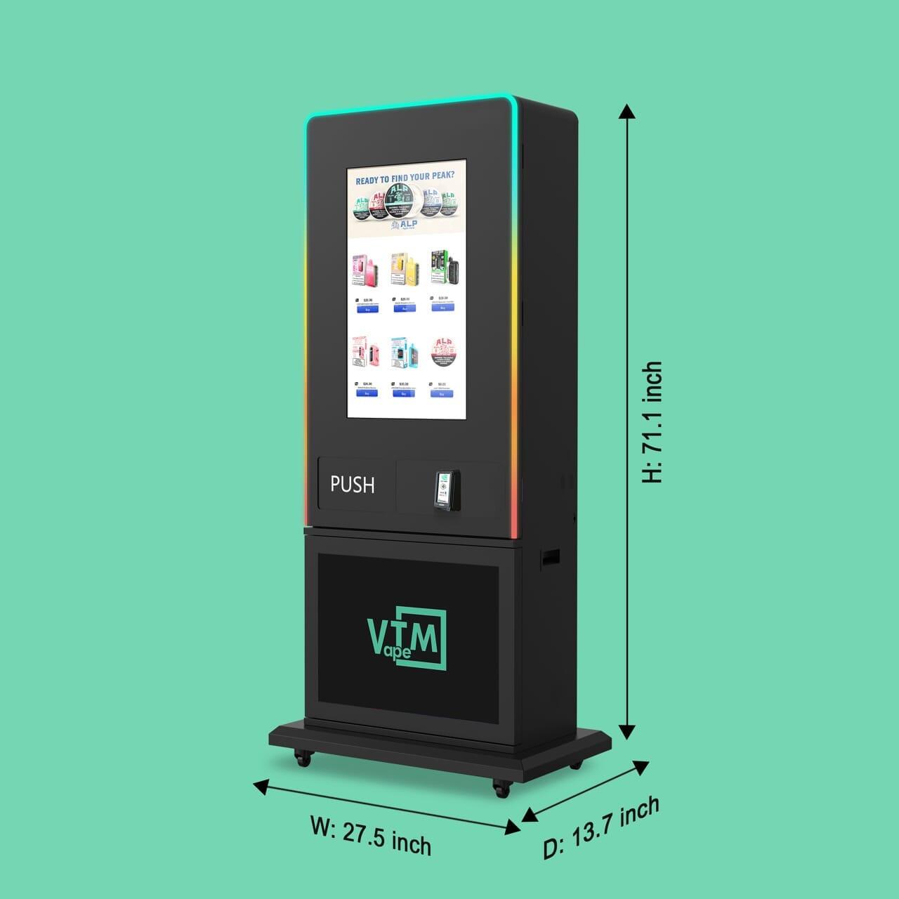 {{ product.title }} – {{ VTM }} for smart vending with cashless, age verification, and US support.