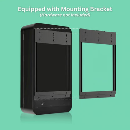 VapeTM Slim Wall TCG baseball card vending machine with wall mounting bracket for secure installation