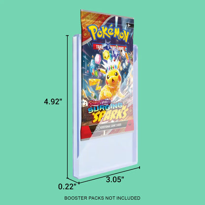 Protective card pack case for VTM vending machines with sizes dimension