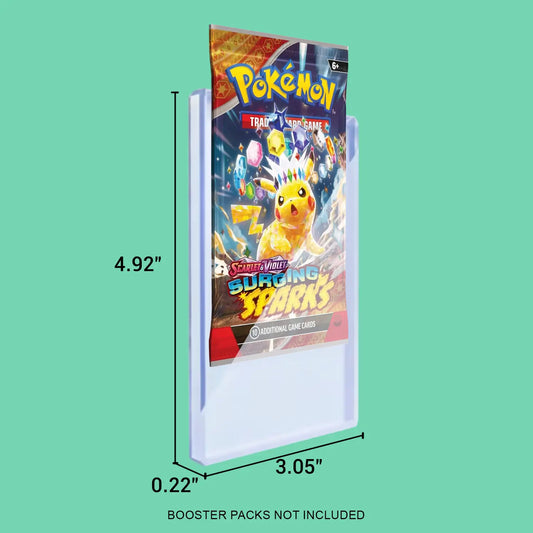 Protective card pack case for VTM vending machines with sizes dimension